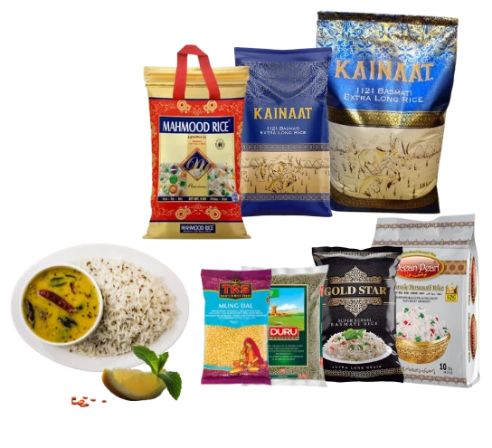riz- lentilles