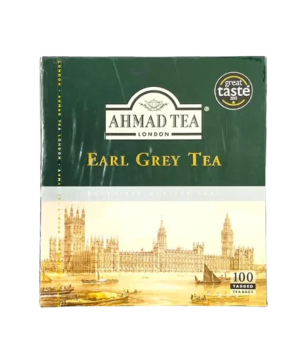 Ahmad Tea earl grey, 12X100 sachets de thé en Carton