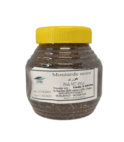 Azimi Moutarde noire 16 x 450 gr