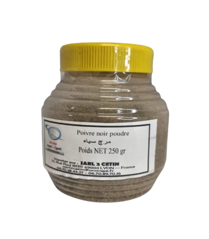 Azimi Poivre Noir en Poudre 16 x 250 gr