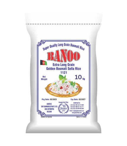 Banoo 1121 Riz basmati extra long 2 x 10kg