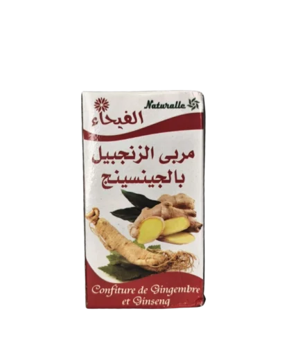 Confiture de gingembre et de ginseng Naturalle 4 dans un paquet