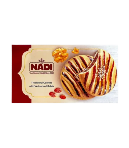 Cookies Trad Nadi Noix Raisin 200gr