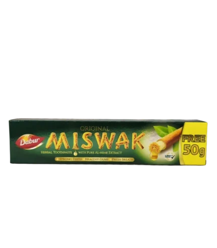 Dabur Miswak dentifrice 6 x 120 g + 50 g gratuit