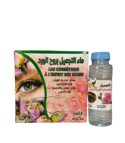 Eau cosmétique à l'esprit des roses 3 x125ml