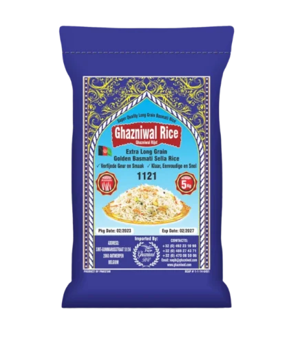 Ghazniwal 1121 Extra Long Golden Basmati Rice 4 x 5kg