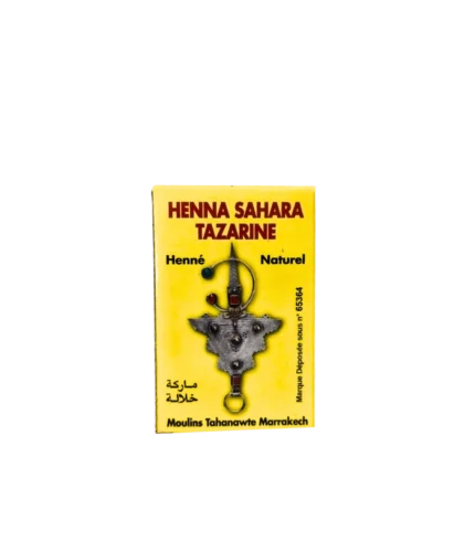 Henné Sahara Tazarine pur et 100 % naturel