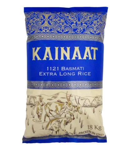 Kainnat 1121 riz basmati 18kg