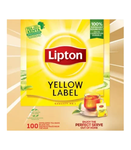 Lipton Yellow Label 100 sachets de thé