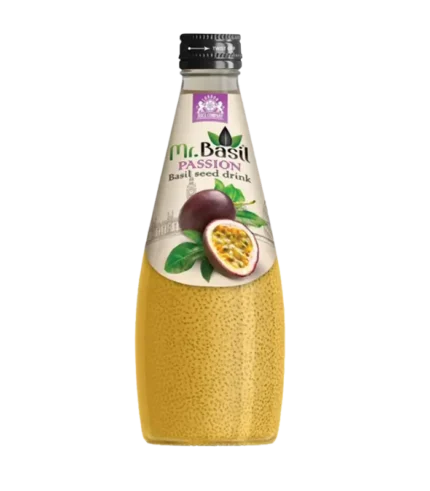 Mr Basil Passion boisson aux graines de basilic 24X290ml