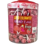 200 Sucette Ramzy Gum Fraise Cerdan 1.800g