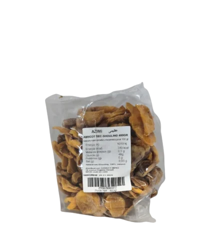 Azimi abricot sec chouling 12 x 400g