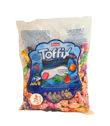 Bonbon Mix Fruits Toffix Elvan 12 x 700gr