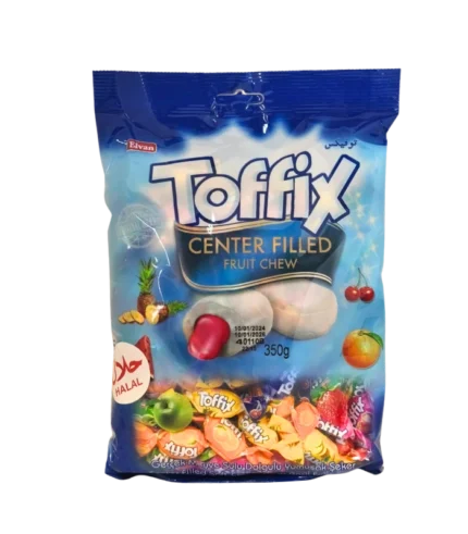 Bonbon Toffix Fruit Chew Elvan 10 x 350gr