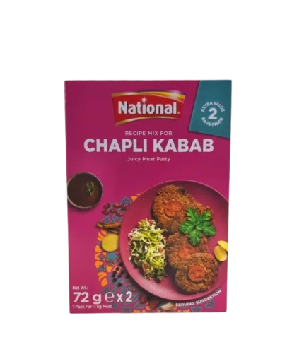 Chapli Kabab National 6 x 144gr