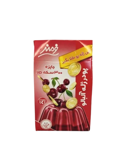 Gelée en poudre aromatisée à la cerise acide 9 x 100g