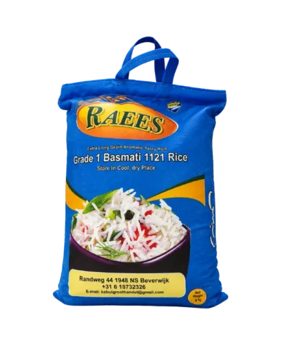 Riz Raees grade 1 basmati 1121 2 X 9kg