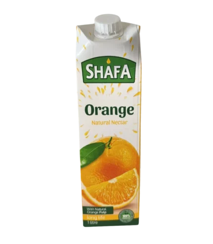 Shafa jus de nectar d'orange naturel 12 x 1L