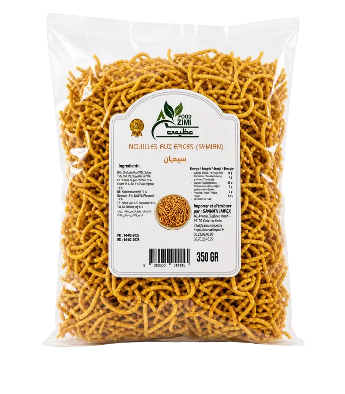 Simyane snacks aux épicés 14 X 350 gr Simyane snacks aux épicés 14 X 350 gr