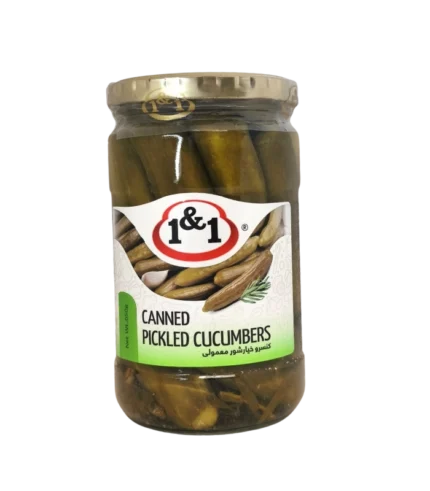 Concombres marinés 1&1 12 x 650gr