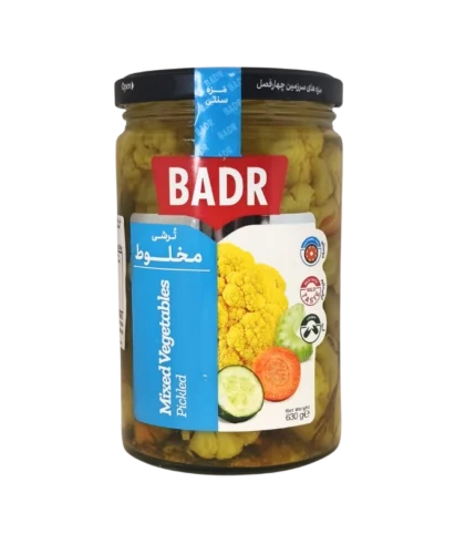 Mixed vegetables pickled Badr 12 x 630 gr