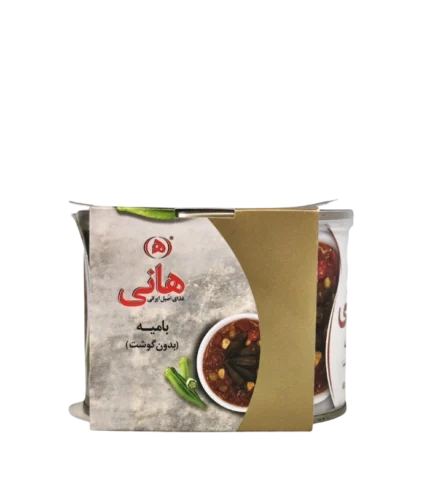 بامیه بدون گوشت هانی 24 x 480 گرام