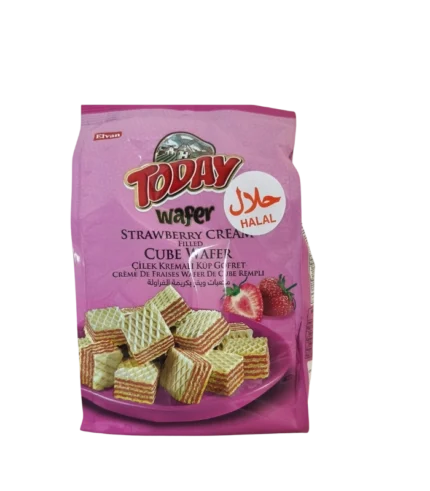 Wafer Cube Fraise Today 12 x 200 gr