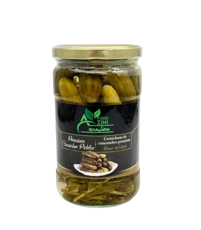 Cornichons au concombre Premium Azimi 12 x 680 g Cornichons au concombre Premium Azimi 12 x 680 g