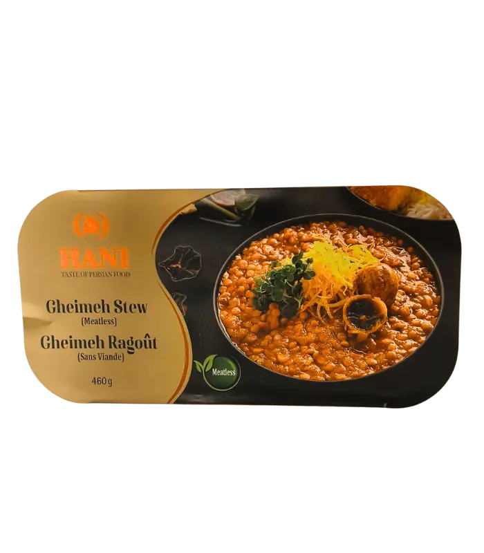 Hani Gheimeh Stew ALU 8x460g Hani Gheimeh Stew ALU 8x460g