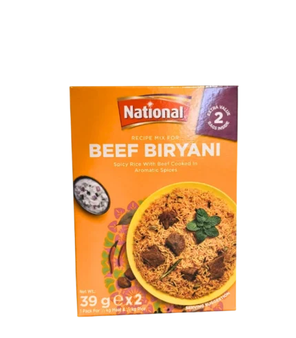 Beef Biryani National 6 x 81gr