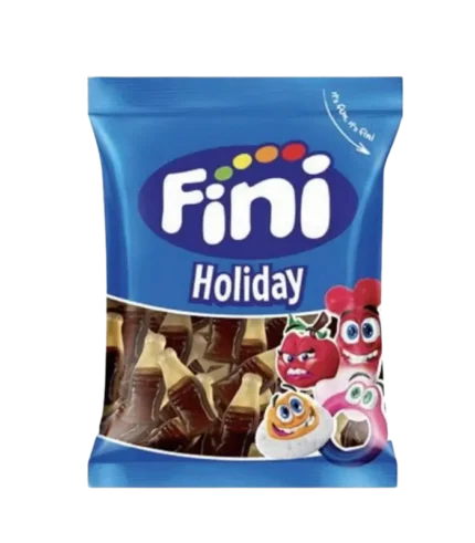 Fini Botelles Cola Lisses (Holiday) 12 x 90 gr