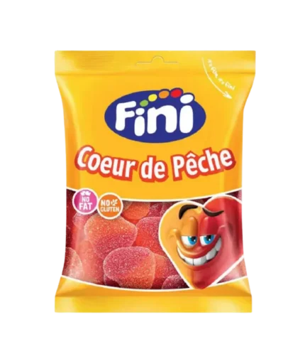Fini Coeur Peche Sucre 12 x 90 gr