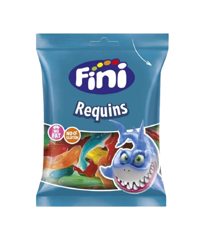 Fini Requins Assortis Lisses 12 x 90 gr Fini Requins Assortis Lisses 12 x 90 gr