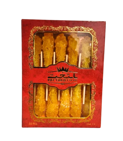 Nabat zafrani Paytakht (sucre candi au safran) 36 x 120 gr