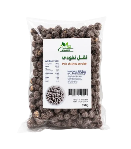 Pois chiches enrobés Noqol cacao Azimi 30 X 350 gr