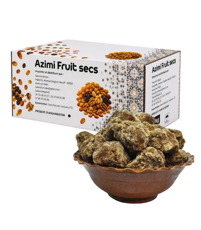 Sucre de canne gur zard Sia Azimi 11 kg Sucre de canne gur zard Sia Azimi 11 kg