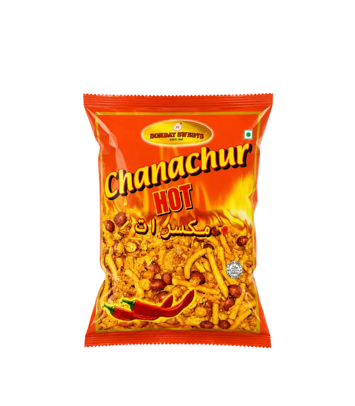 Chanachur Bomay Sweets Hot 48 x 120 gr Chanachur Bomay Sweets Hot 48 x 120 gr