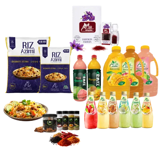Collection des Produits Azimi