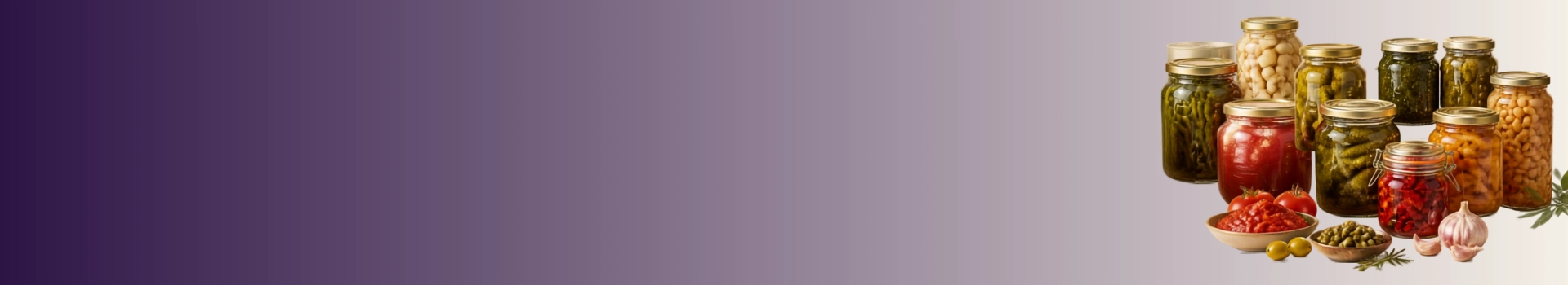 Concerves category banner