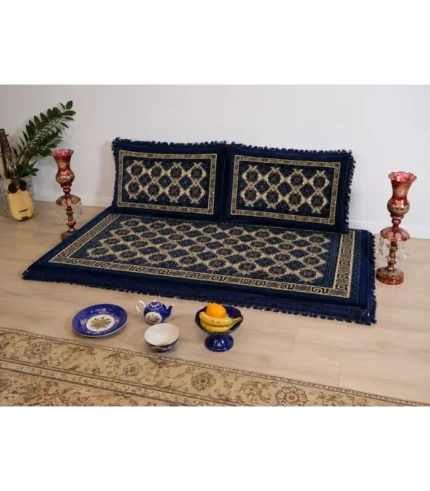 Coussin d assise oriental _Blue toshak sample