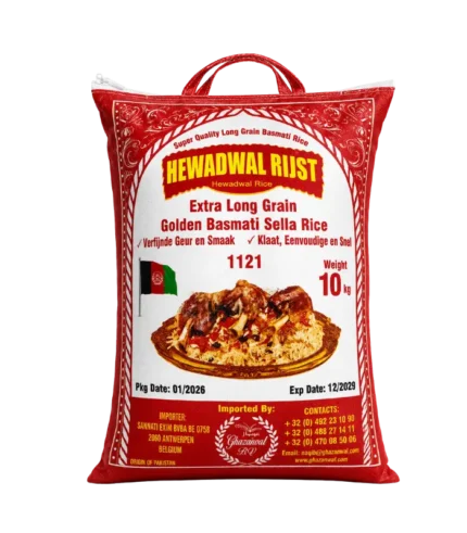 Riz Basmati Extra Long Hewadwal 2 X 10kg